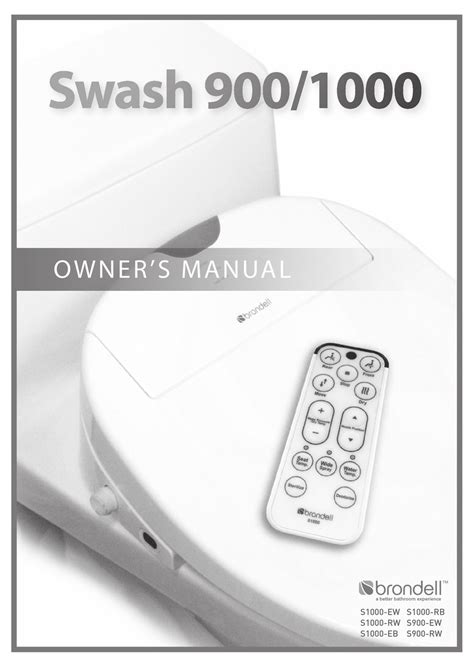 BRONDELL SWASH 1000 S1000-RW pdf manual